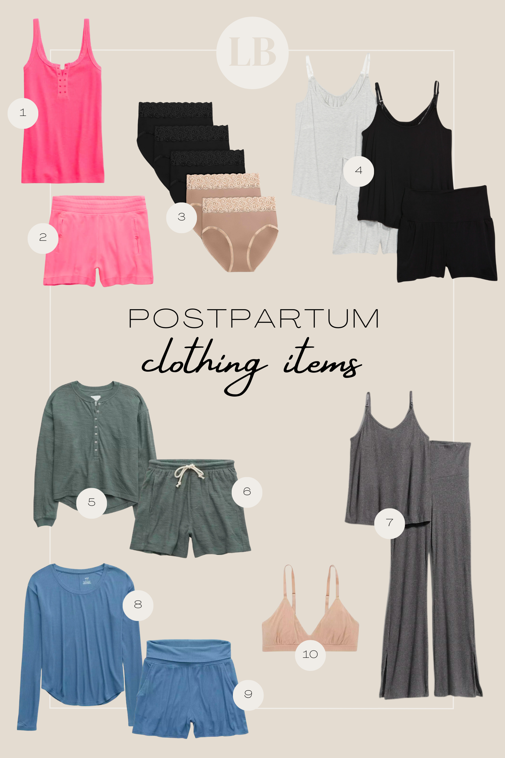 Postpartum Outfits from the Last Few Weeks 